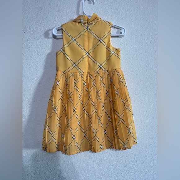 JANIE AND JACK Plaid Chiffon Dress 18-24M - Picture 4 of 5